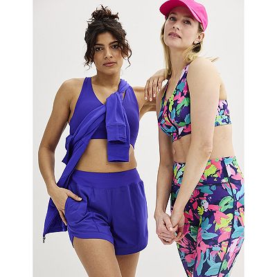 Women's Tek Gear® Ultrastretch Medium Support Zip Front Sports Bra