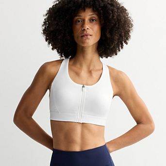 Women's Tek Gear® Ultrastretch Medium Support Zip Front Sports Bra