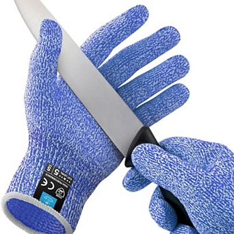 Zulay Kitchen Cut Resistant Gloves Food Grade Level 5 Protection