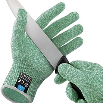 Zulay Kitchen Cut Resistant Gloves Food Grade Level 5 Protection