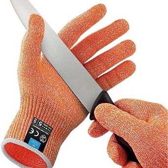 Zulay Kitchen Cut Resistant Gloves Food Grade Level 5 Protection