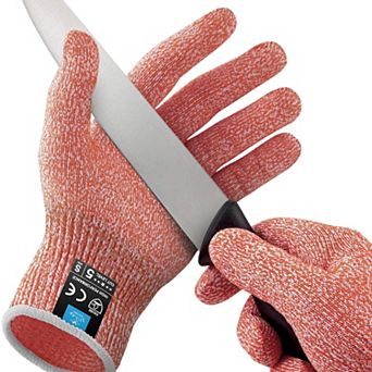 Zulay Kitchen Cut Resistant Gloves Food Grade Level 5 Protection