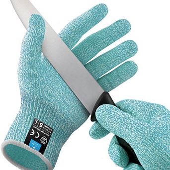Zulay Kitchen Cut Resistant Gloves Food Grade Level 5 Protection