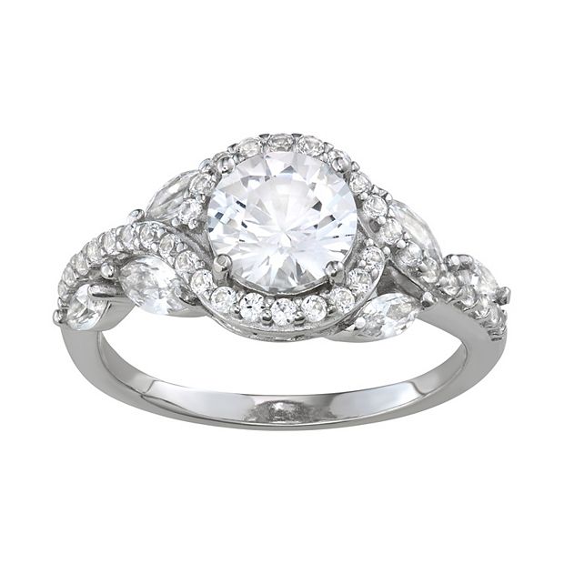 Kohls white hot sale sapphire ring