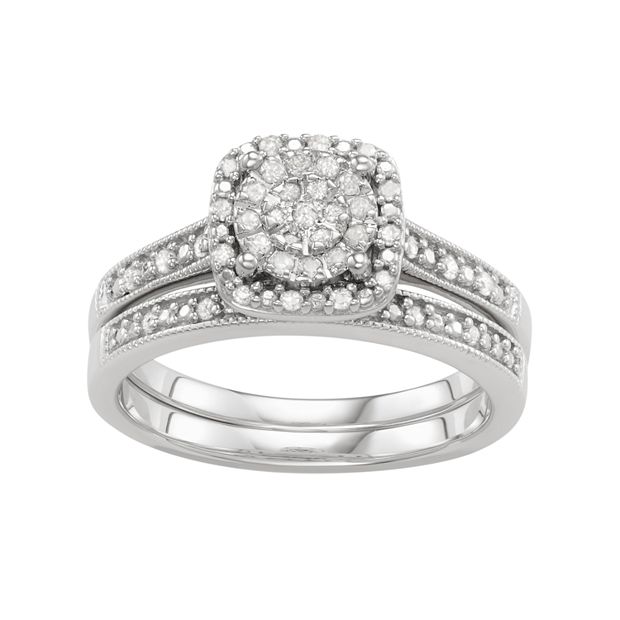 Kohls engagement rings deals sets