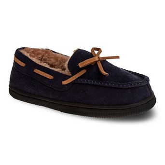 Beverly Hills Polo Club Boy's Moccasin Slippers