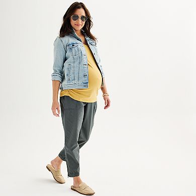 Maternity Sonoma Goods For Life® Over The Belly Utility Joggers