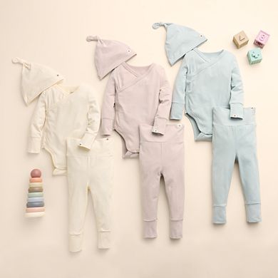 Baby Little Co. by Lauren Conrad 3-Piece Bodysuit, Pants & Hat Set