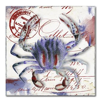 Trademark Fine Art Oceania II Canvas Wall Art - Size 35x35