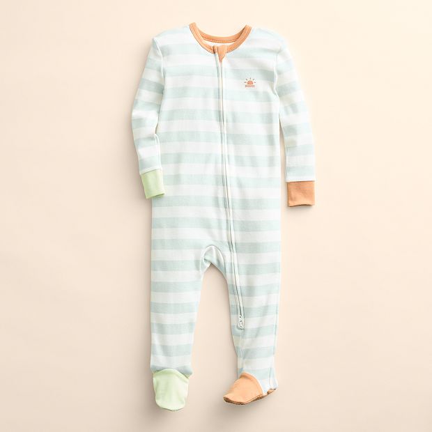 Baby Little Co. by Lauren Conrad Zip Up Footed Pajamas with Grippers