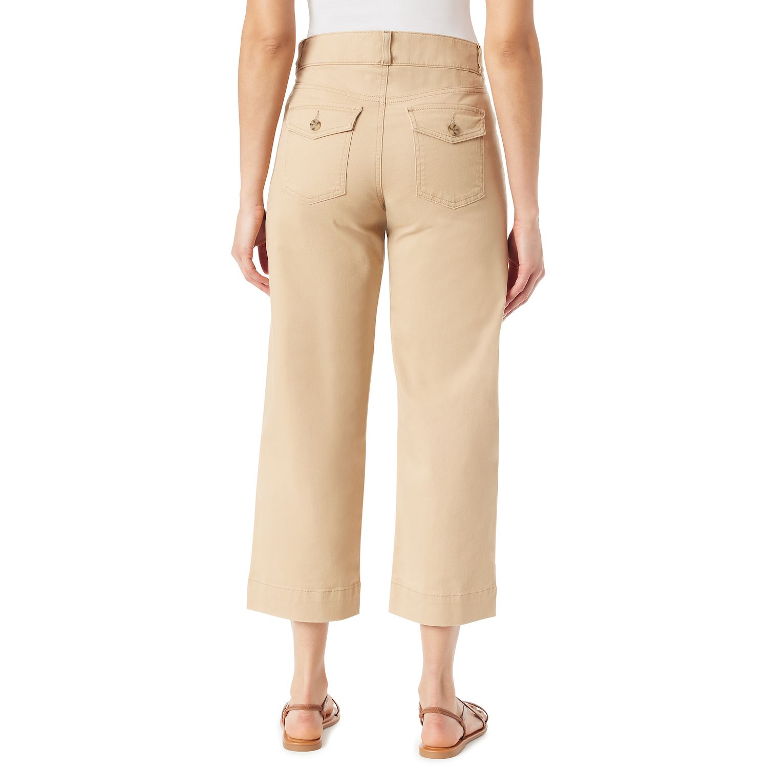 Pantalon Capri Denim Gloria Vanderbilt Coupe Parfaite Taille 6 - Neuf Avec étiquette