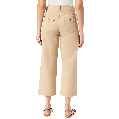 Women s Gloria Vanderbilt Shape Effect Wide Leg Crop Pants