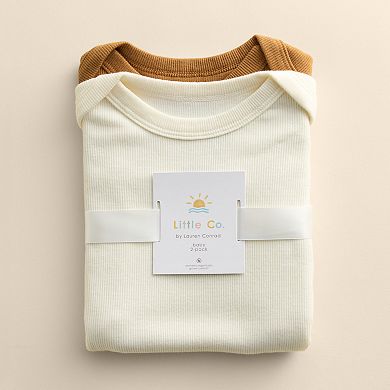 Baby Little Co. by Lauren Conrad 2-Pack Short Sleeve Bodysuits