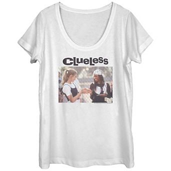 Juniors' Clueless Physical Education Scene Scoop Neck Graphic Tee