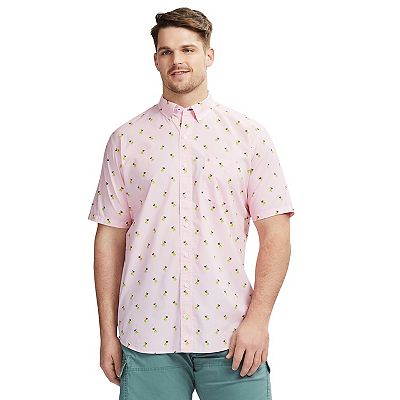 Big &amp; Tall IZOD Classic Breeze Short Sleeve Woven Button-Down 