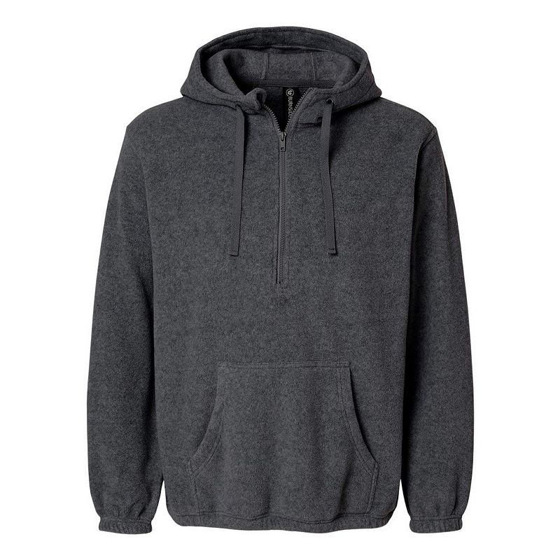 Fuzzy quarter zip on sale pullover