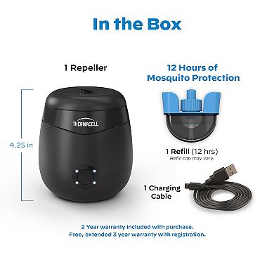 Thermacell Mosquito Repellent Rechargeable E-Series E55