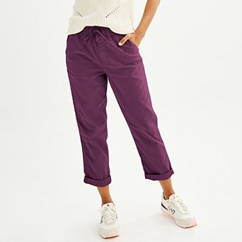 Petite Sonoma Goods For Life® Easy Paper Bag Waist Capri Pants