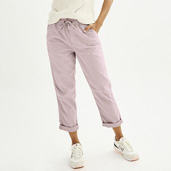 Petite Sonoma Goods For Life® Easy Paper Bag Waist Capri Pants