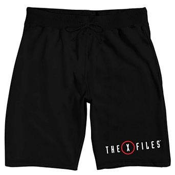 Men's The X-Files Title Logo Pajama Shorts