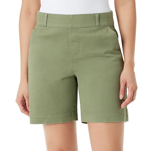Women's Gloria Vanderbilt Shape Effect Shorts - Garden Sage (16)