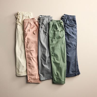 Women s Sonoma Goods For Life Easy Paper Bag Waist Capri