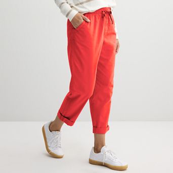 Women's Sonoma Goods For Life® Easy Paper Bag Waist Capri