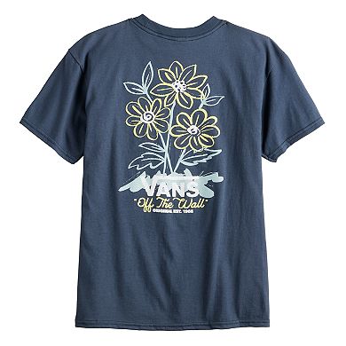 Boys 8-20 Vans® Floral Back Short Sleeve Graphic Tee