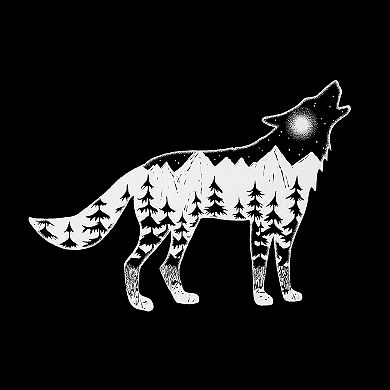 Howling Wolf - Men's Word Art T-shirt
