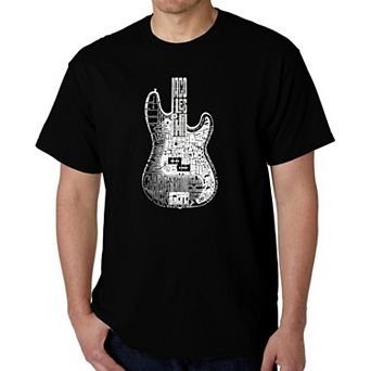 Bass Guitar - Men's Word Art T-shirt