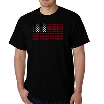 God Bless America - Men's Word Art T-shirt