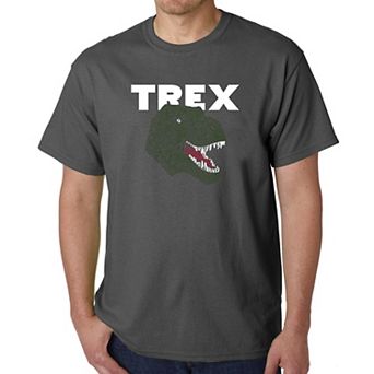 T-Rex Head - Men's Word Art T-shirt