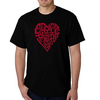 Crazy Little Thing Called Love - Men's Word Art T-shirt