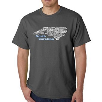 North Carolina - Men's Word Art T-shirt