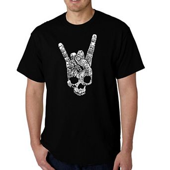Heavy Metal Genres - Men's Word Art T-shirt