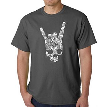 Heavy Metal Genres - Men's Word Art T-shirt