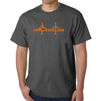 San Francisco Bridge - Men's Word Art T-shirt
