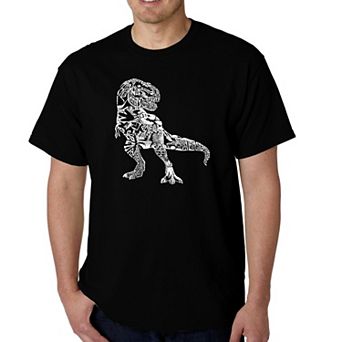 Dino Pics - Men's Word Art T-shirt