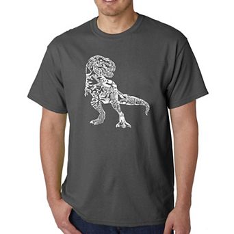 Dino Pics - Men's Word Art T-shirt