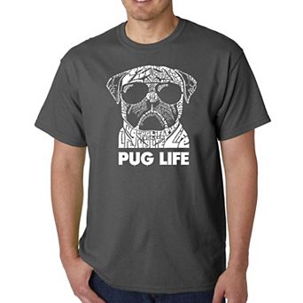 Pug Life - Men's Word Art T-shirt