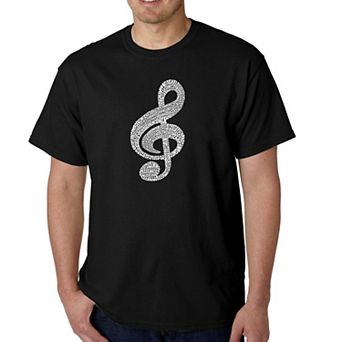 Music Note - Men's Word Art T-shirt