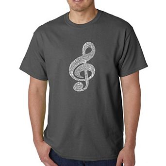 Music Note - Men's Word Art T-shirt