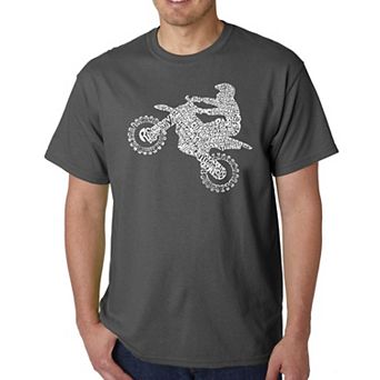Freestyle Motocross - FMX- Men's Word Art T-shirt