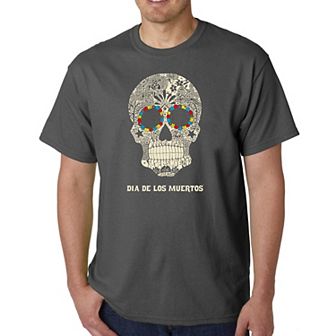 Dia De Los Muertos - Men's Word Art T-shirt