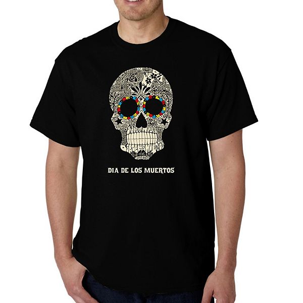 day of the dead dress shirt Embroidered Sugar Skull Western Shirt, Men's Day of the Dead Button Down,  Floral Cowboy Shirt, Mexican Folk Art Long Sleeve, Boho Floral Top