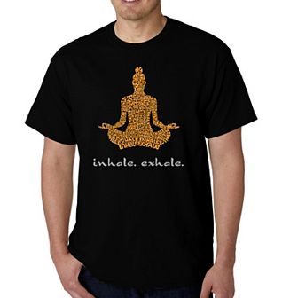 Inhale Exhale - Men's Word Art T-shirt