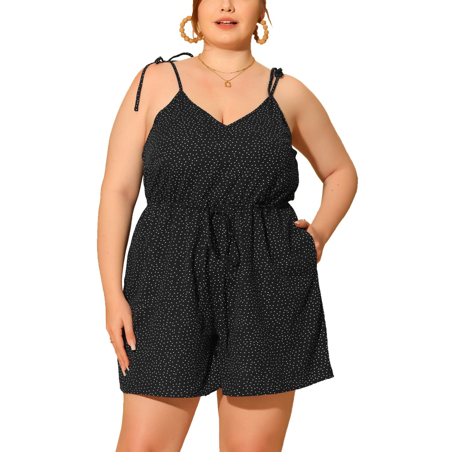 Women's J. Valdi Flowy Jumpsuit Swim Coverup