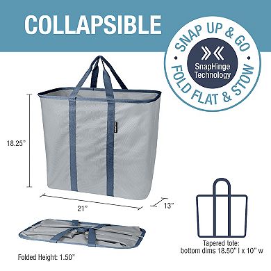 Clevermade Collapsible Laundry Caddy 2-piece Set