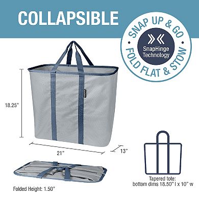 CleverMade Collapsible Laundry Caddy 2-piece Set