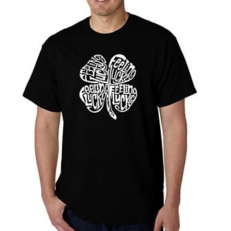 Feeling Lucky - Men's Word Art T-shirt
